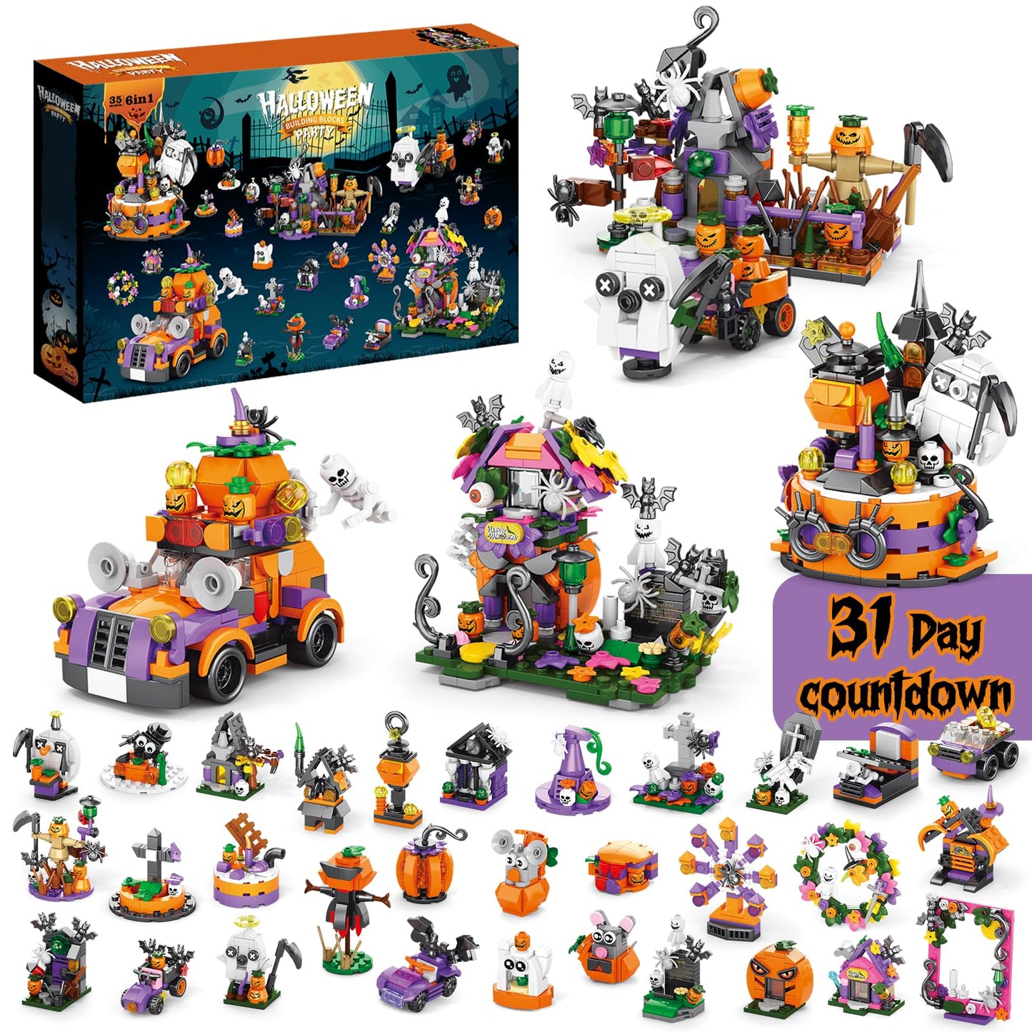Halloween Bricks™ Advent Calendar