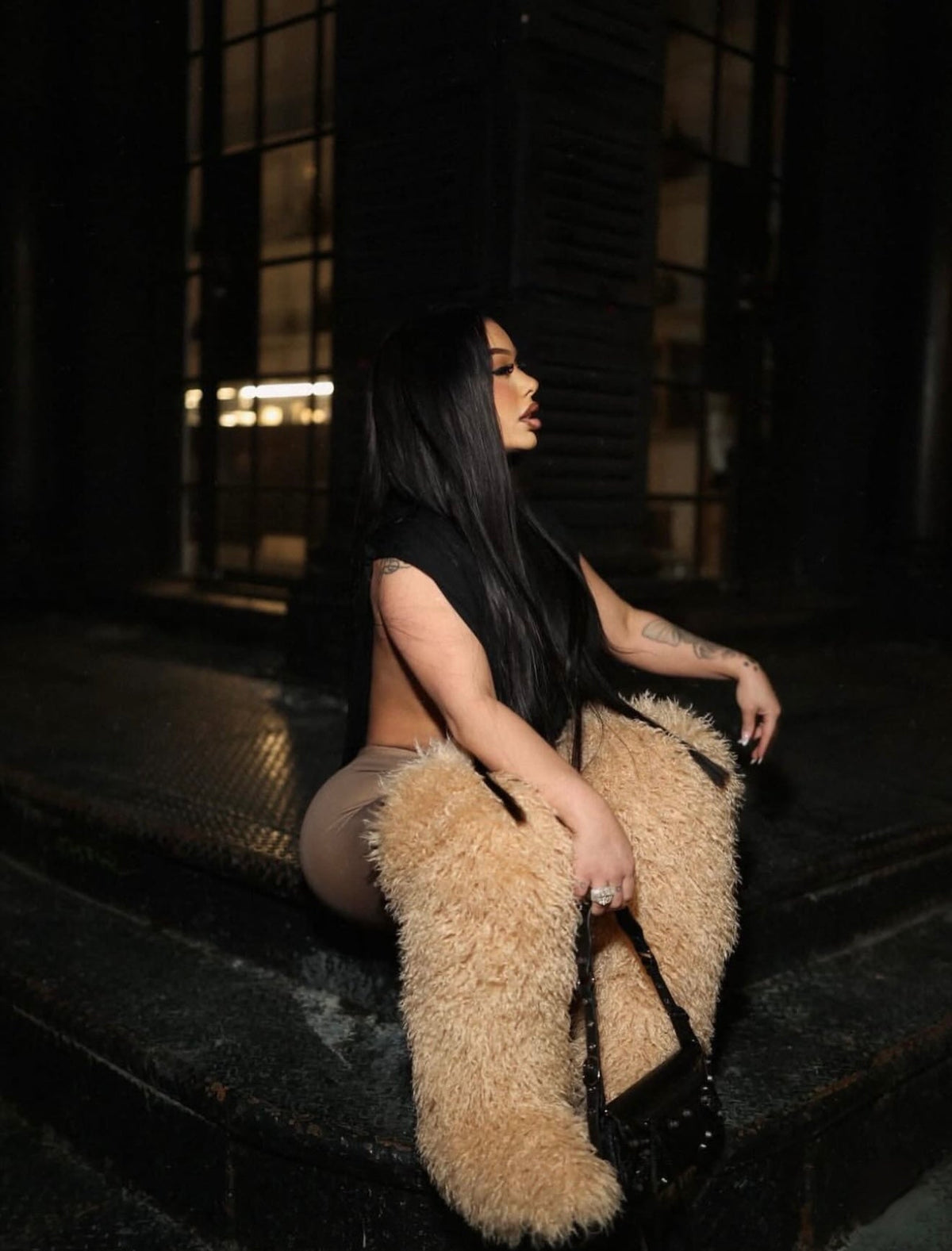 Thigh High Mongolian Boots