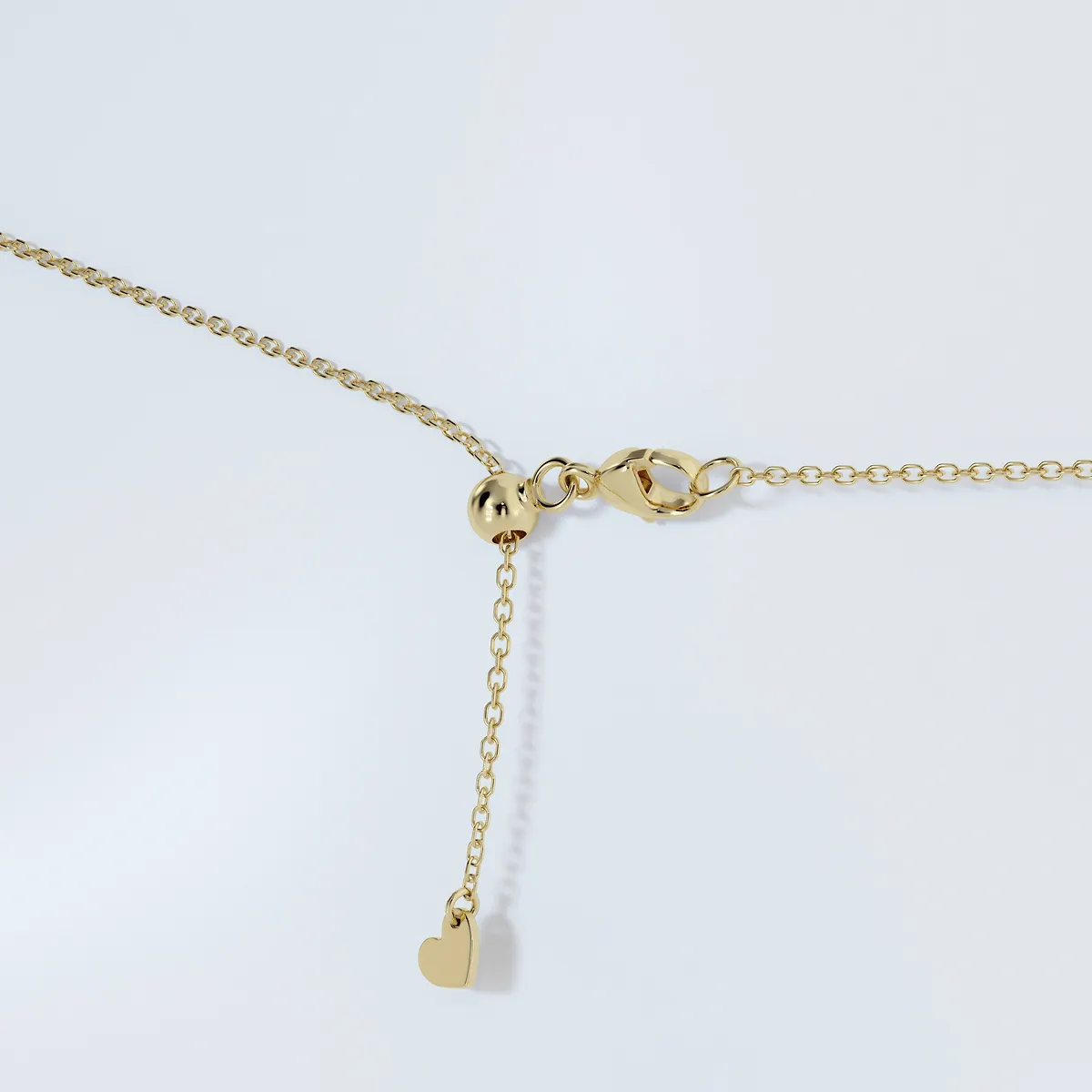3.00 CTW Heart Shape Lab Grown Diamond Pendant Necklace – AGI Certified 14K Gold